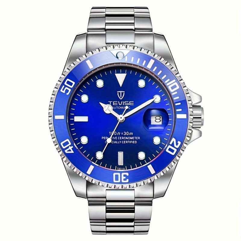 Rolex Watch Datejust - TEVISE Новые мужские механические наручные часы