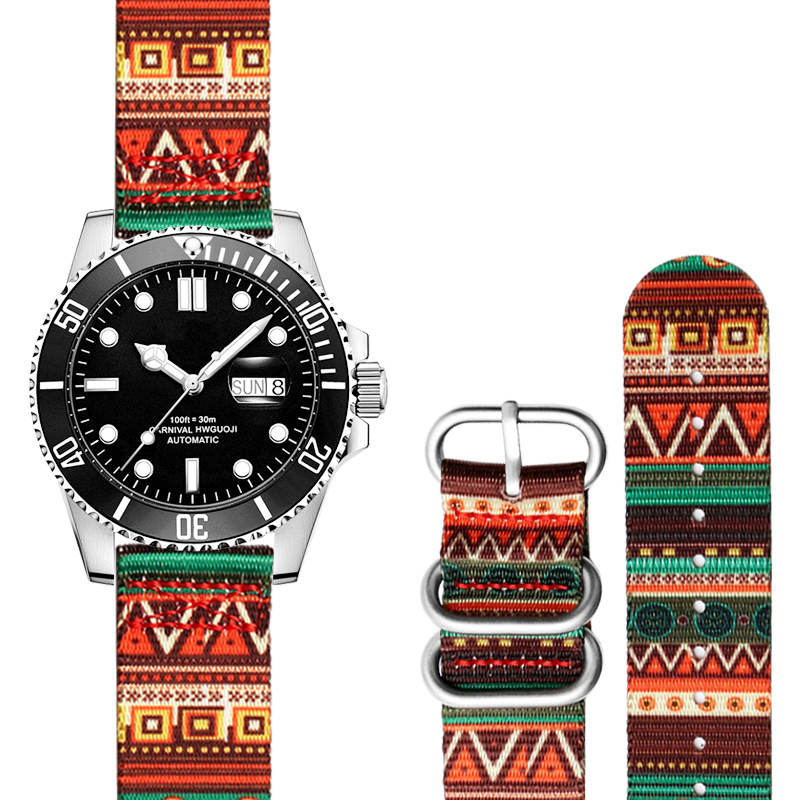 Nato Strap Nylon - Сверхмощный нейлоновый ремешок для наручных часов