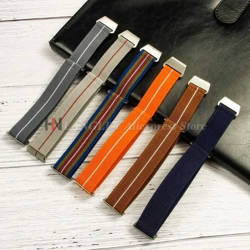 Parachute Strap Elastic - Эластичный нейлоновый ремешок для часов Seiko