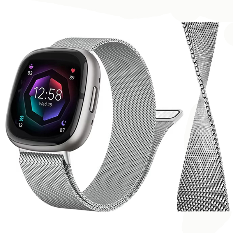 Milanese Loop Magnetic - Миланский ремешок-петля для Fitbit versa 4