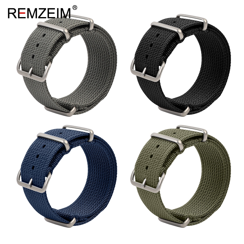 Новый ребристый нейлоновый рем – обзор и цена Nato Strap Nylon