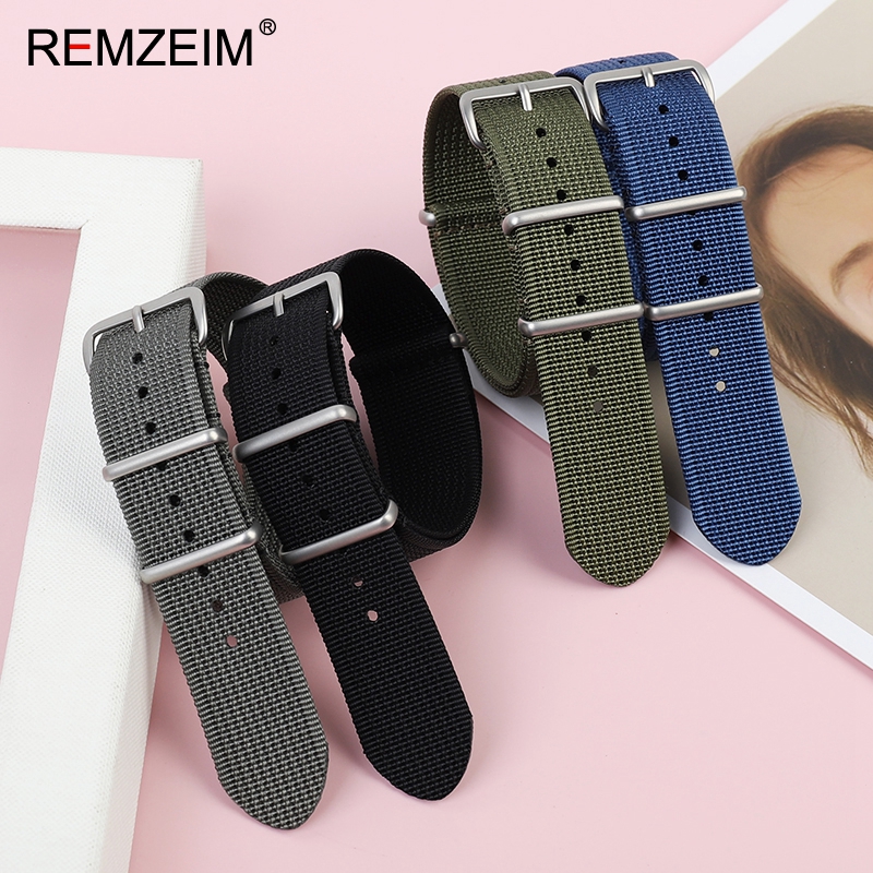 Новый ребристый нейлоновый рем – обзор и цена Nato Strap Nylon