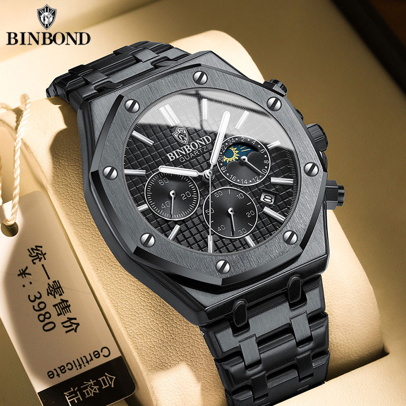 BINBOND качественные мужские ч – обзор и цена Rolex Watch Daytona
