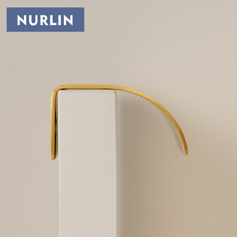 Nurlin латунная складная ручка – обзор и цена Curved Spring Bar