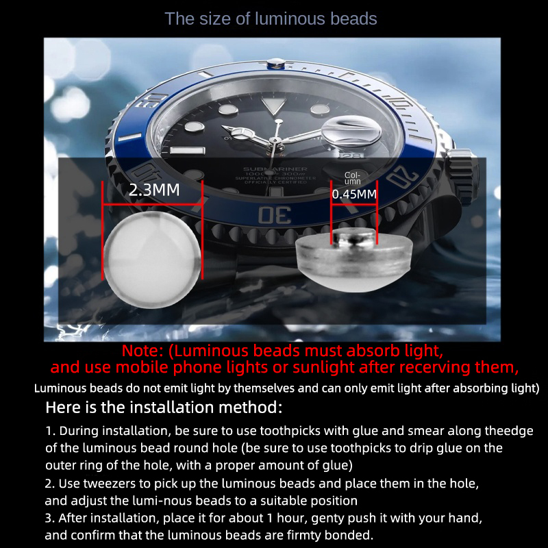 Светящаяся наконечник 2,3x0,45 – обзор и цена Rolex Watch Daytona