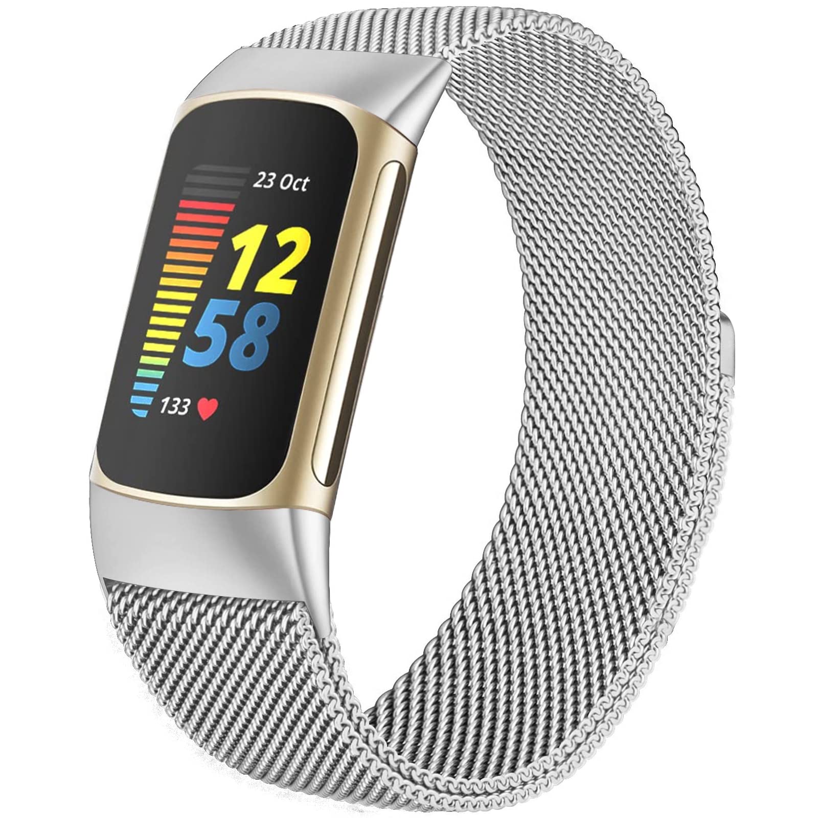 Миланская петля для Fitbit Cha – обзор и цена Milanese Loop Magnetic