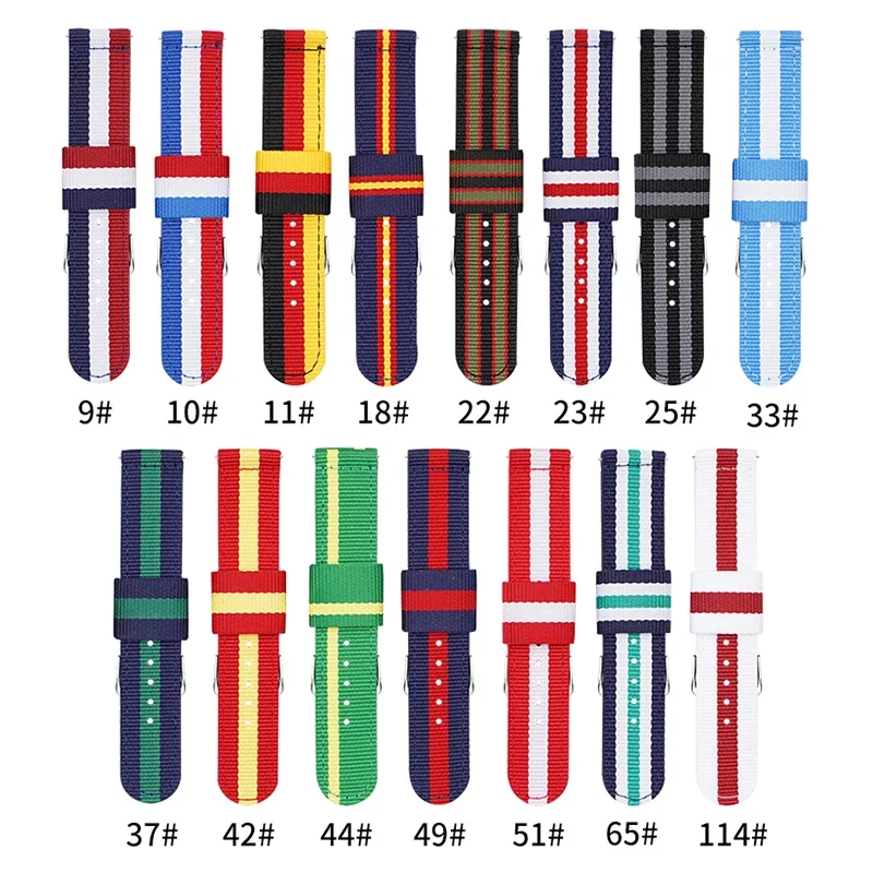 Тканый нейлоновый ремешок 20 м – обзор и цена Nato Strap Nylon