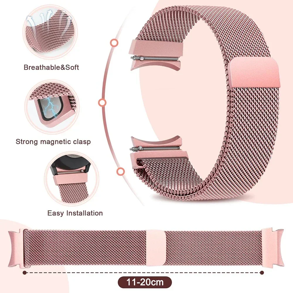 Официальный интерфейсный ремеш – обзор и цена Milanese Loop Magnetic